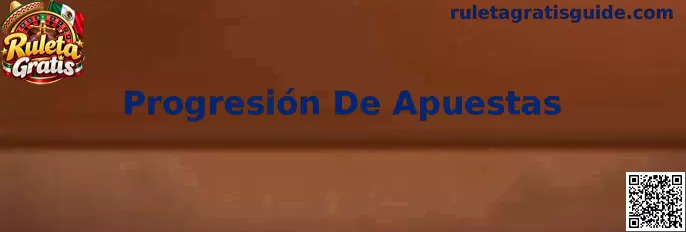 Progresión de apuestas en la ruleta