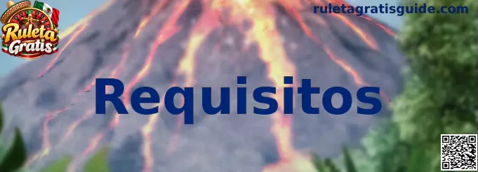Imagen informativa de Ruleta Gratis sobre requisitos, condiciones de acceso y revisión de promociones