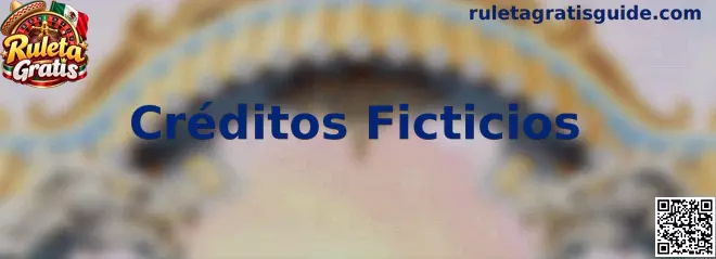 Ilustración de créditos ficticios para practicar en una ruleta gratis con fichas y saldo virtual