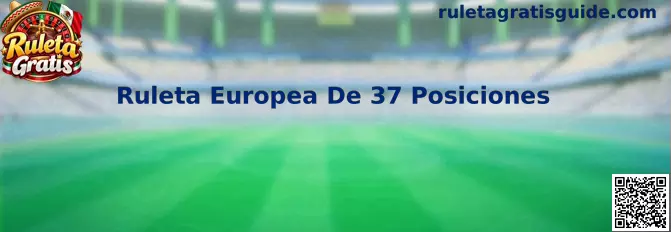 Ruleta europea de 37 posiciones con números rojos y negros, un cero verde y un paño de apuestas