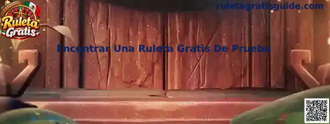 Interfaz ilustrativa de una ruleta gratis de prueba en modo demostración