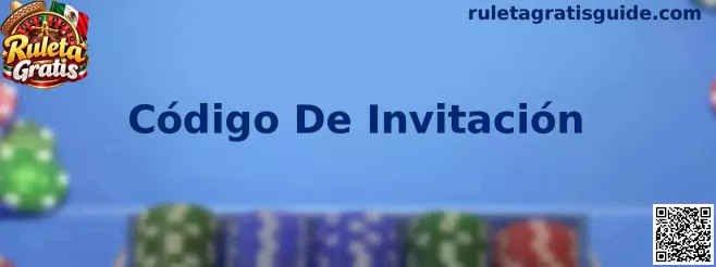 Imagen ilustrativa sobre el uso de un Código De Invitación en Ruleta Gratis